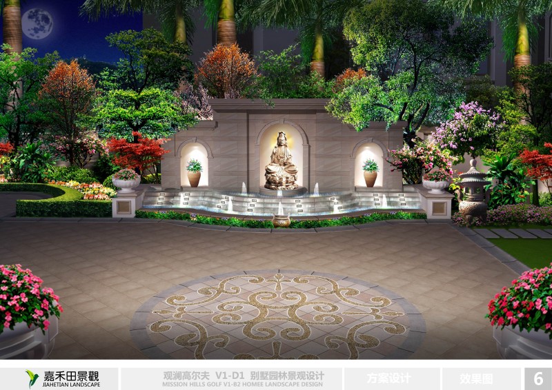 別墅花園設(shè)計怎能少得了燈的裝飾？